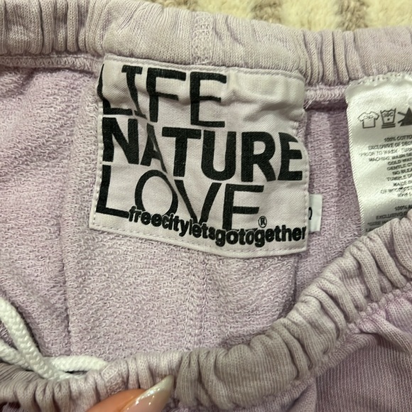 Pink/Purple Free City Sweatpants - Picture 3 of 3
